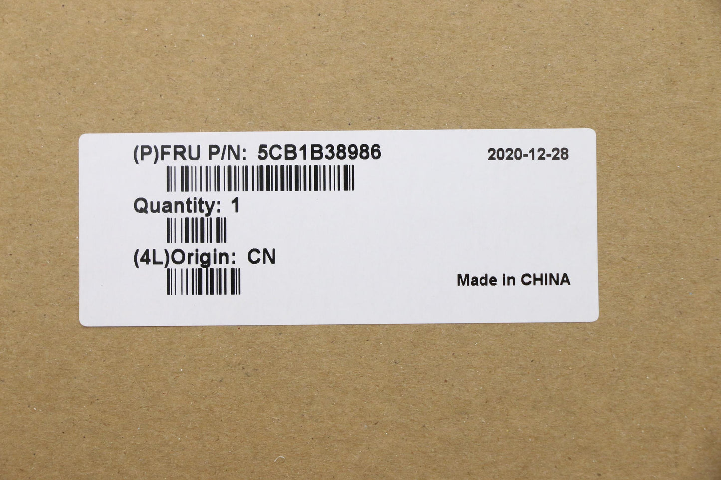 Lenovo Cover Upper Case Asm_Bel C 20W - 5CB1B38986