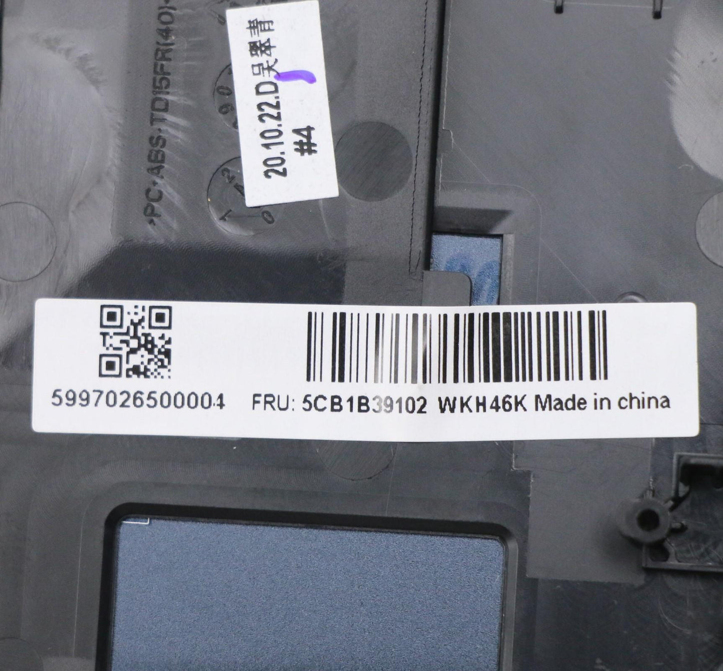 Lenovo Cover Upper Case Asm_Ger C20We - 5CB1B39102