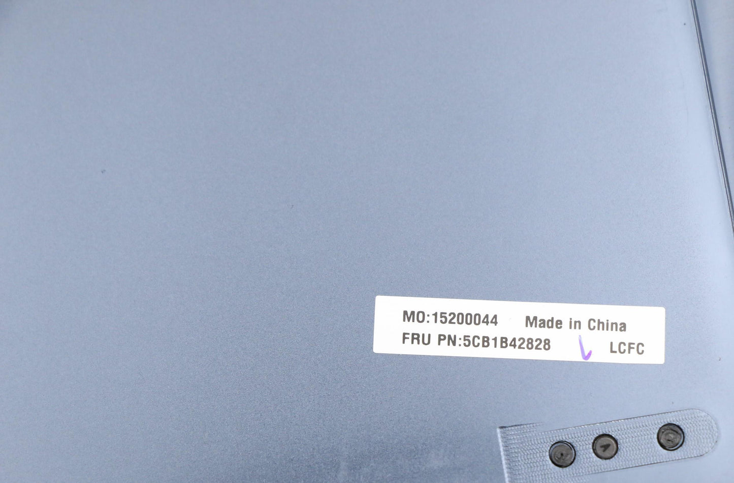 Lenovo Lower Case Cover, AB Finish, UMA - 5CB1B42828