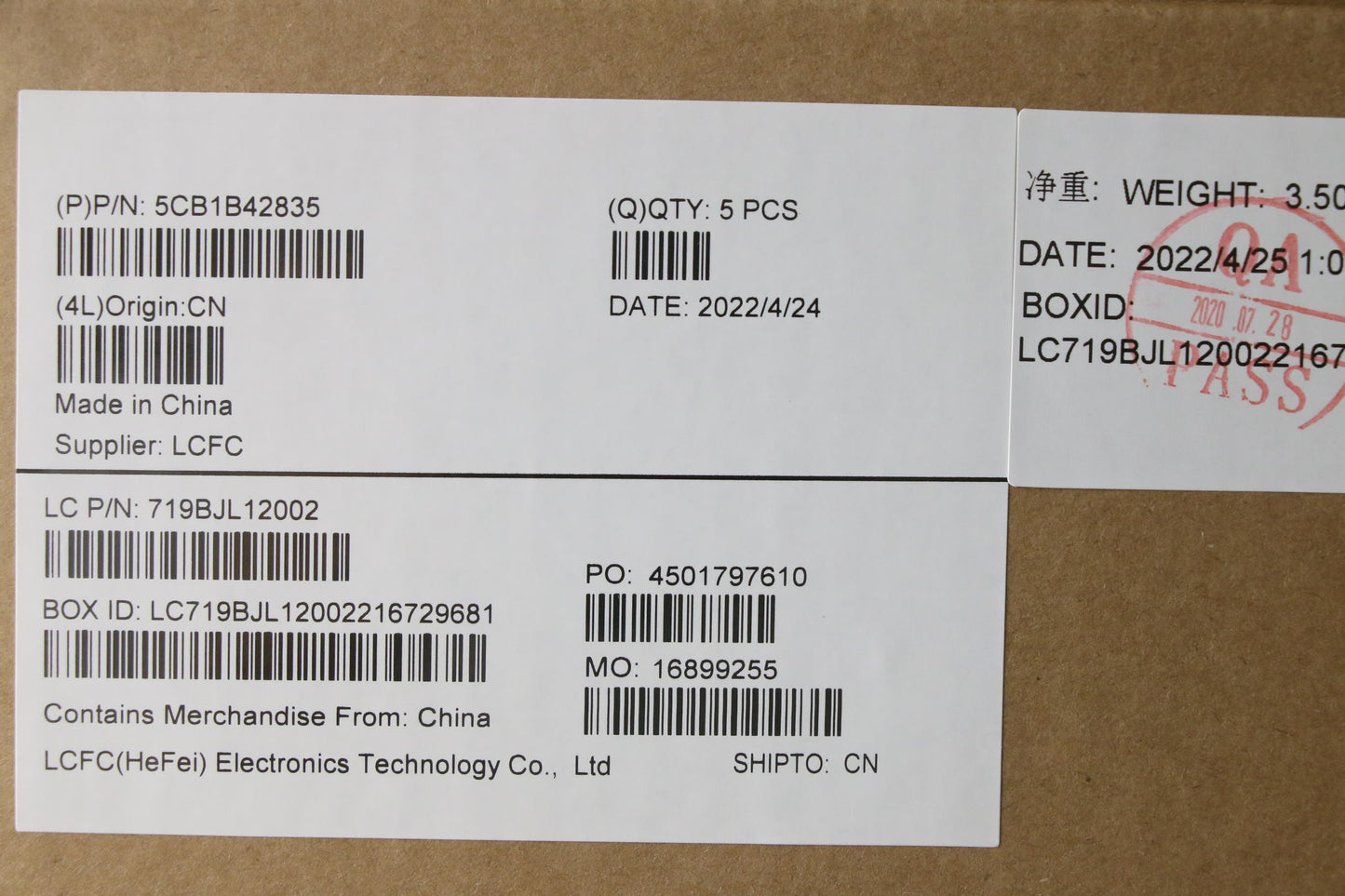 Lenovo Cover Upper Case Asm_Bel L82Fg - 5CB1B42835