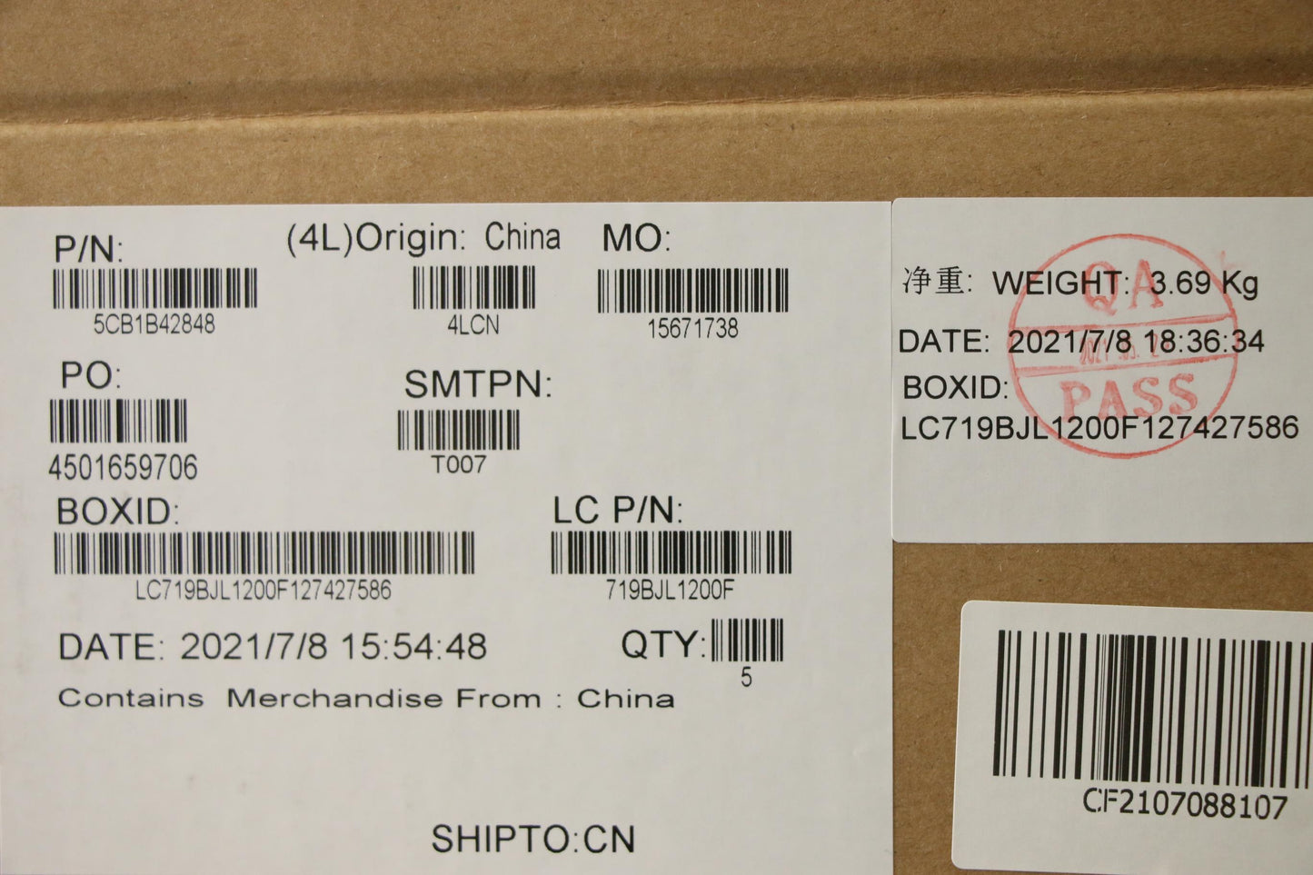 Lenovo Cover Upper Case Asm_Ita L82Fg - 5CB1B42848