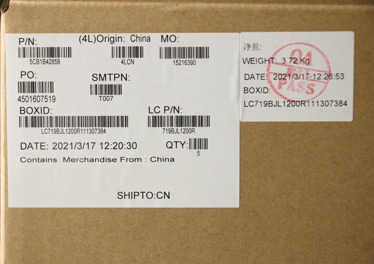Lenovo Cover Upper Case Asm_Thai L82F - 5CB1B42858