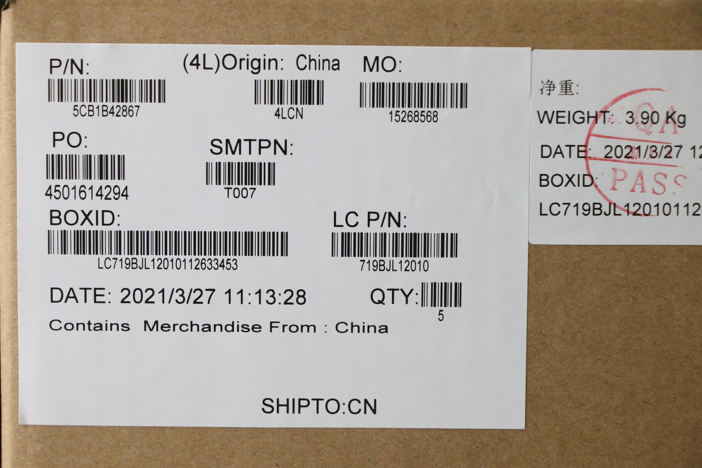 Lenovo Cover Upper Case Asm_Eng L82Fg - 5CB1B42867