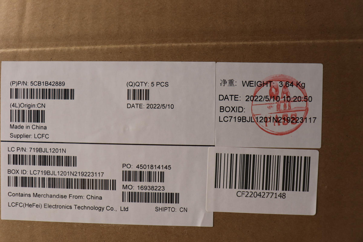 Lenovo Cover Upper Case Asm_Thai L82F - 5CB1B42889