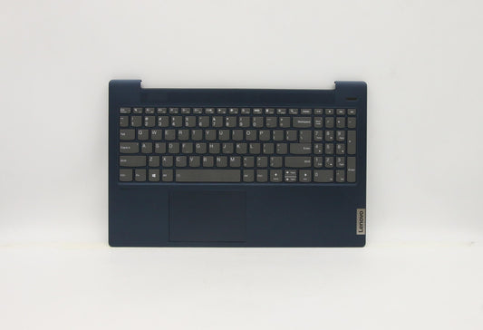 Lenovo C-Cover with Keyboard, USA English, Abyss Blue, Backlit, Fingerprint Sensor - 5CB1B42893