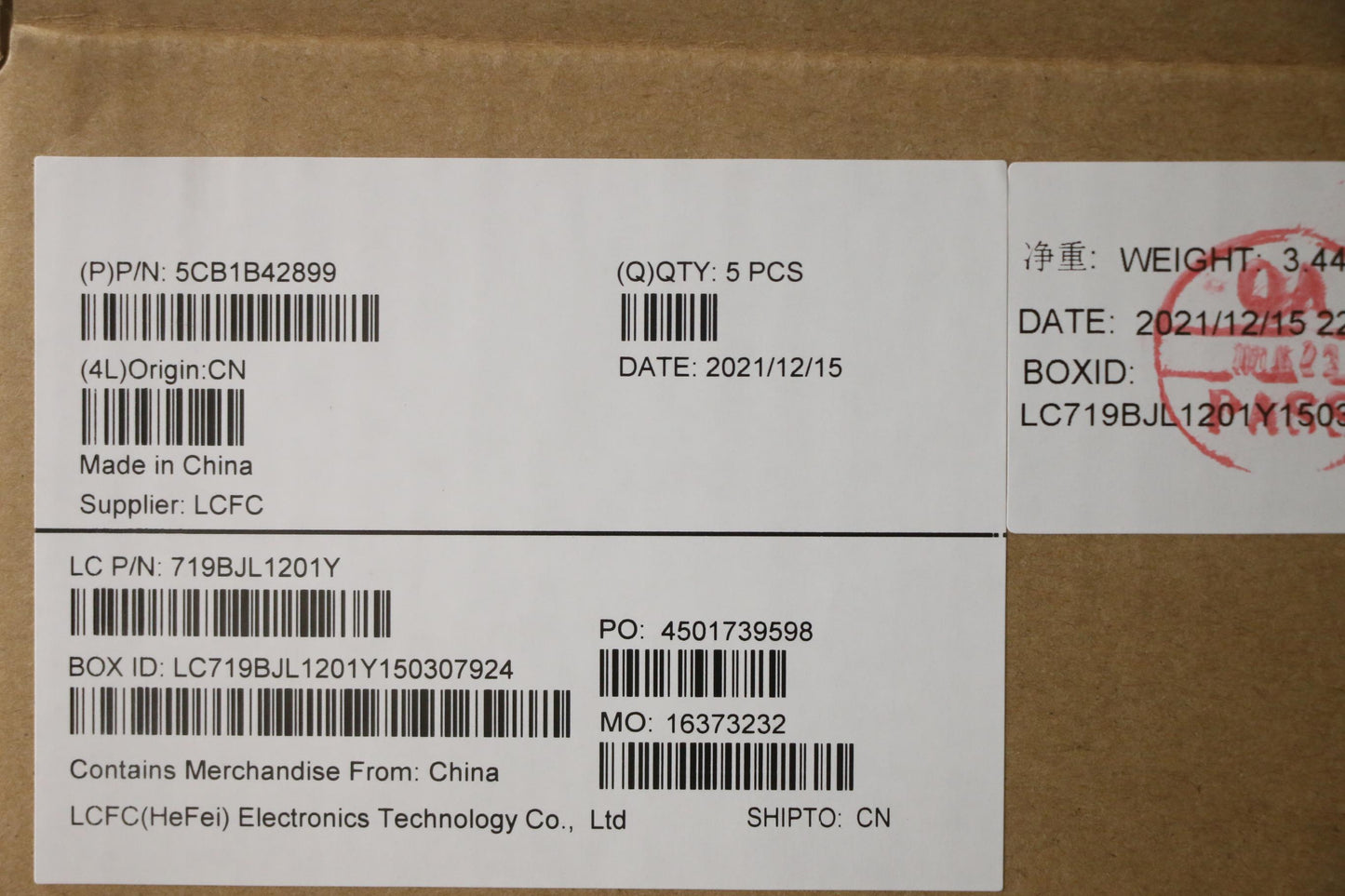Lenovo Cover Upper Case Asm_Euroengl8 - 5CB1B42899