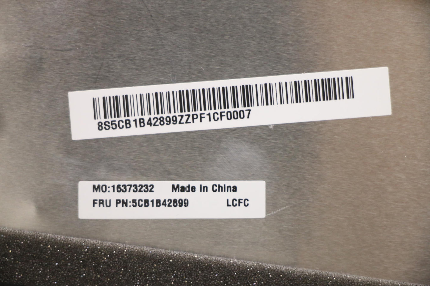 Lenovo Cover Upper Case Asm_Euroengl8 - 5CB1B42899