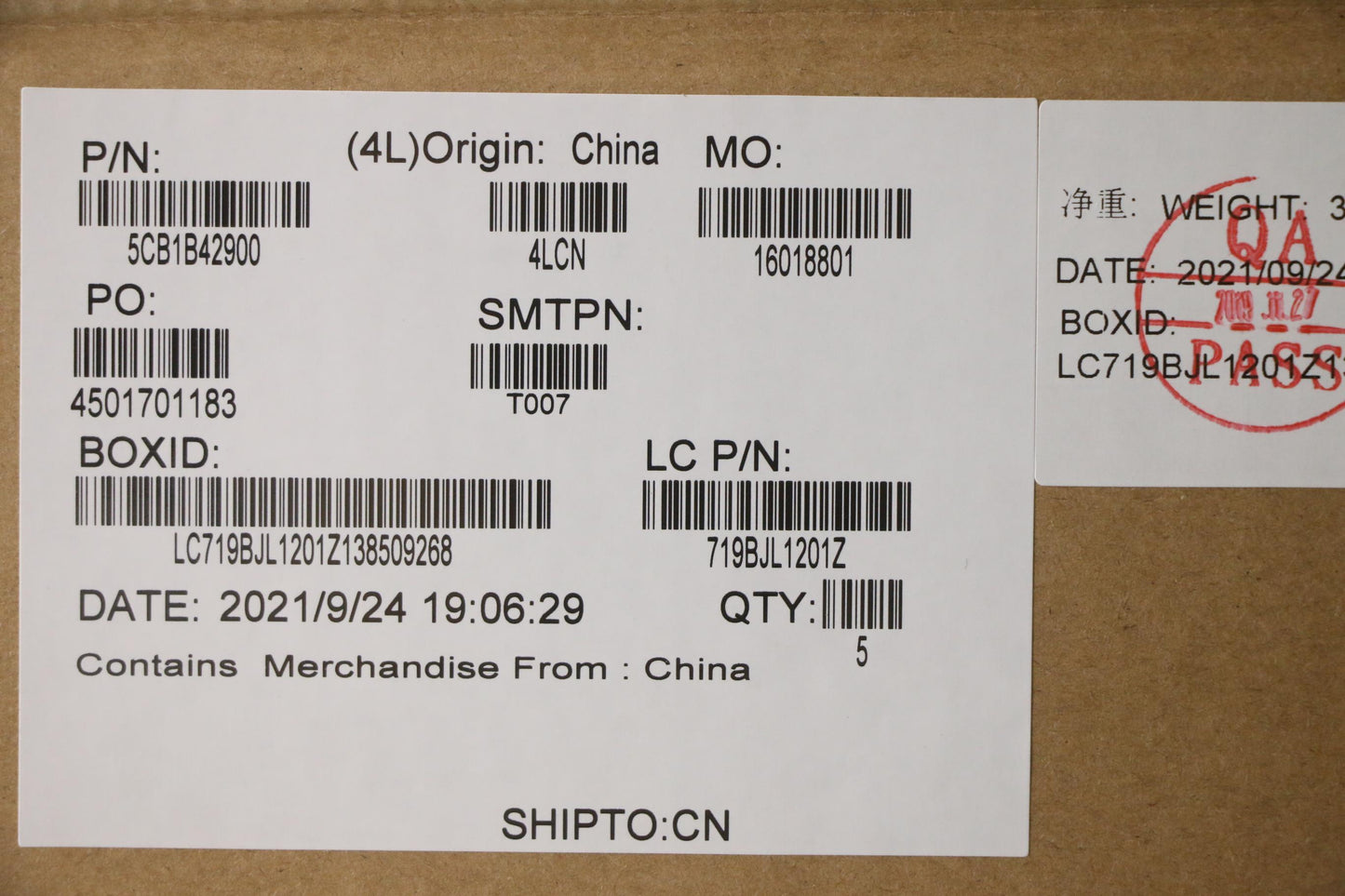 Lenovo Cover Upper Case Asm_Fra L82Fg - 5CB1B42900