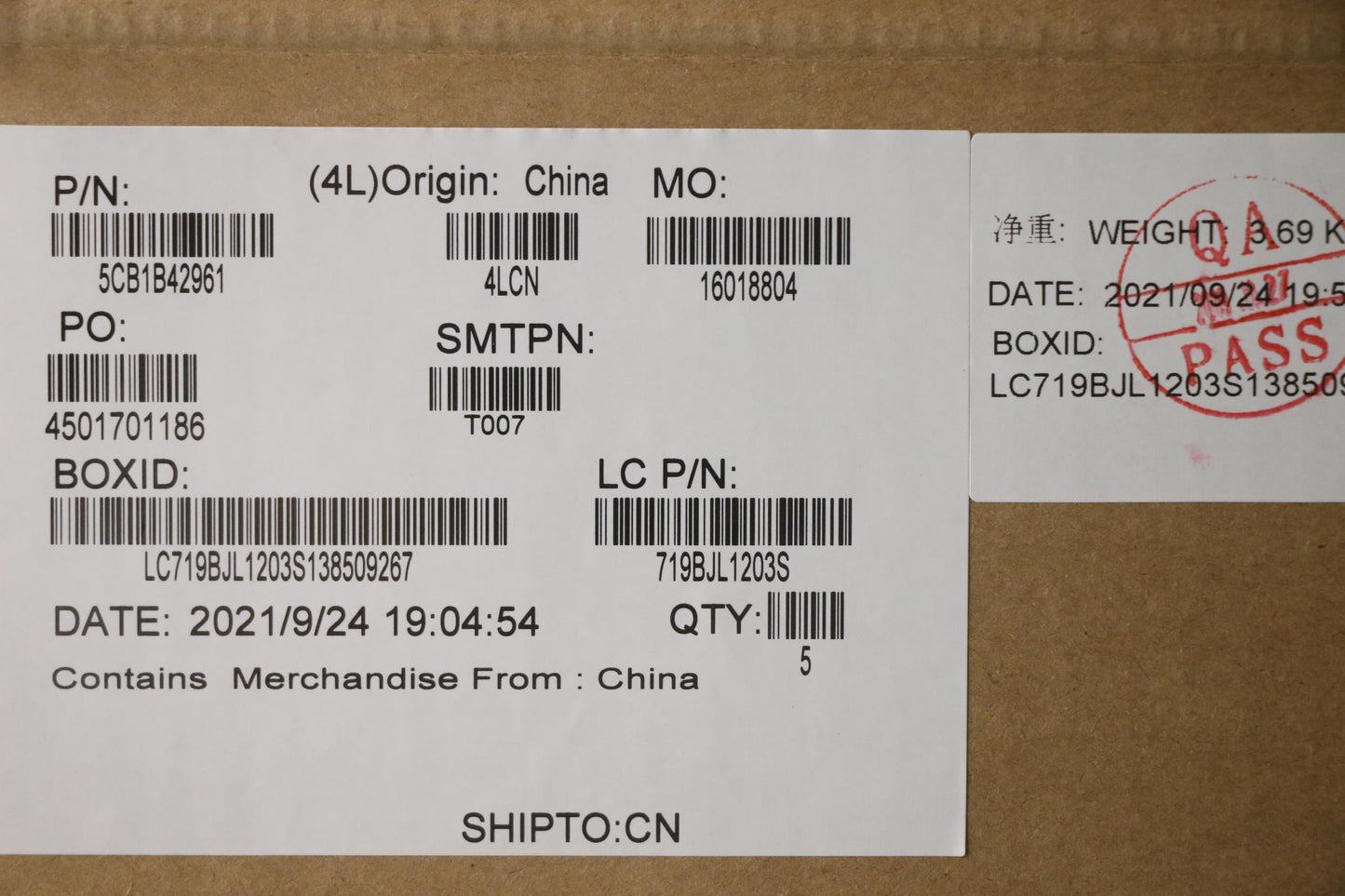 Lenovo Cover Upper Case Asm_Ger L82Fg - 5CB1B42961