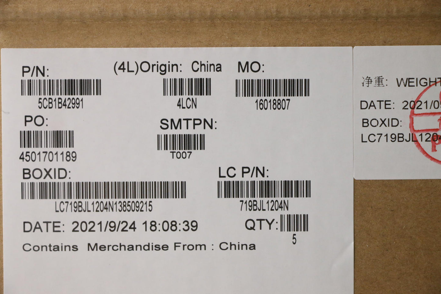 Lenovo Cover Upper Case Asm_Ger L82Fg - 5CB1B42991