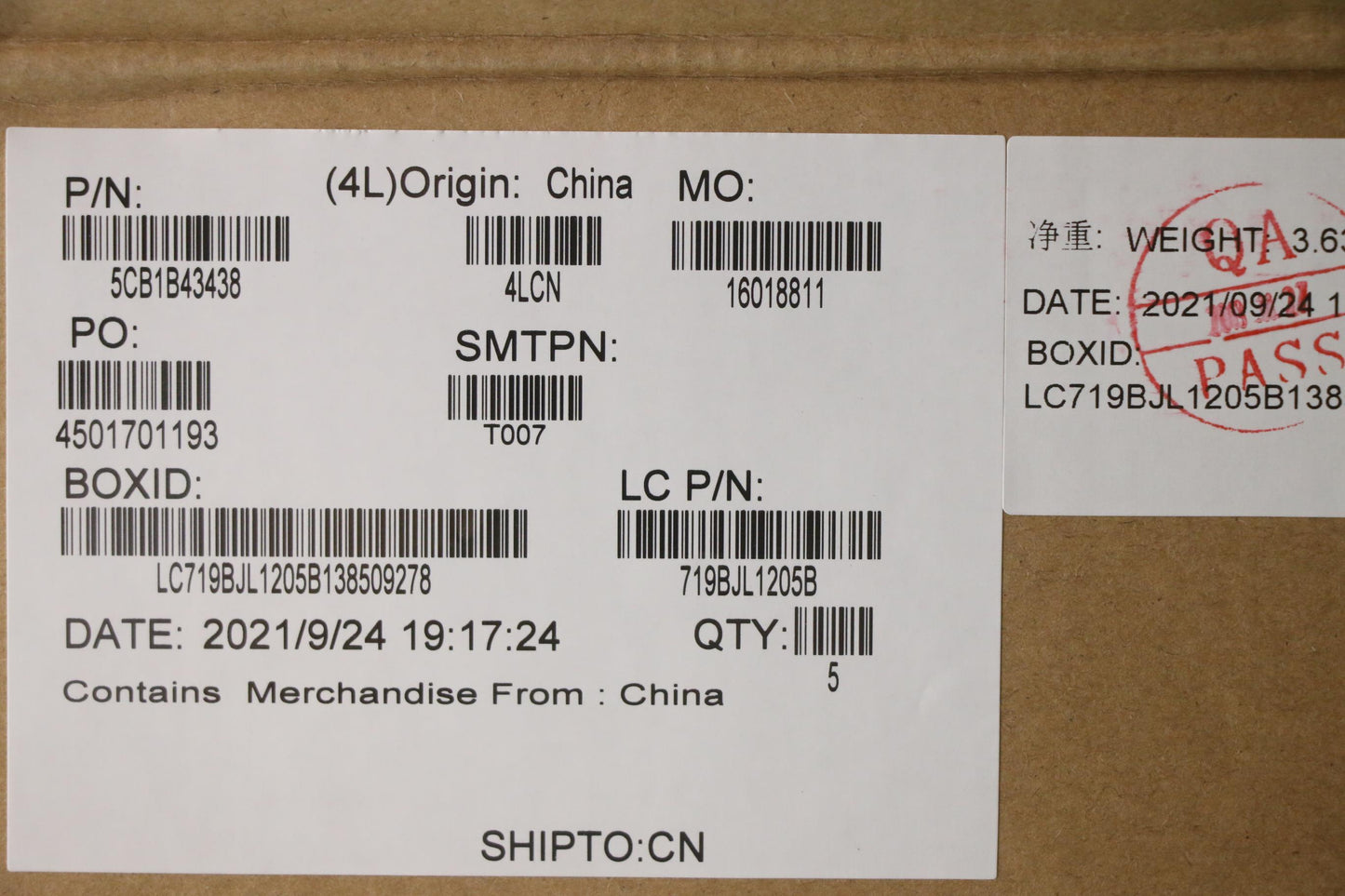 Lenovo Cover Upper Case Asm_Bel L82Fg - 5CB1B43438
