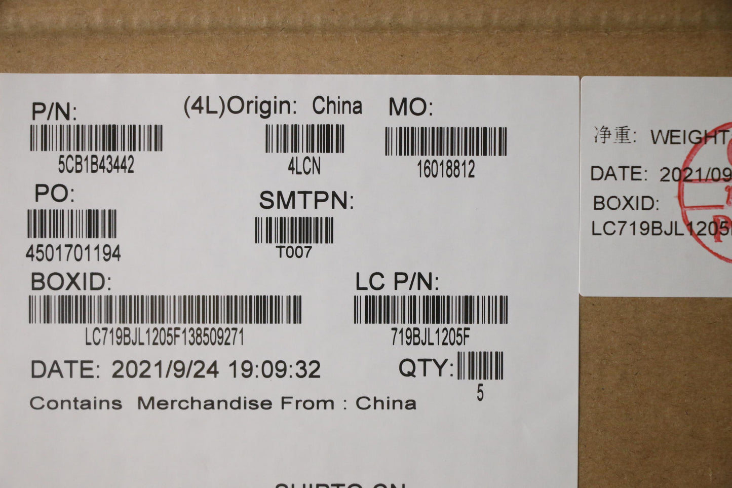 Lenovo Cover Upper Caseasm_Euroengl82 - 5CB1B43442