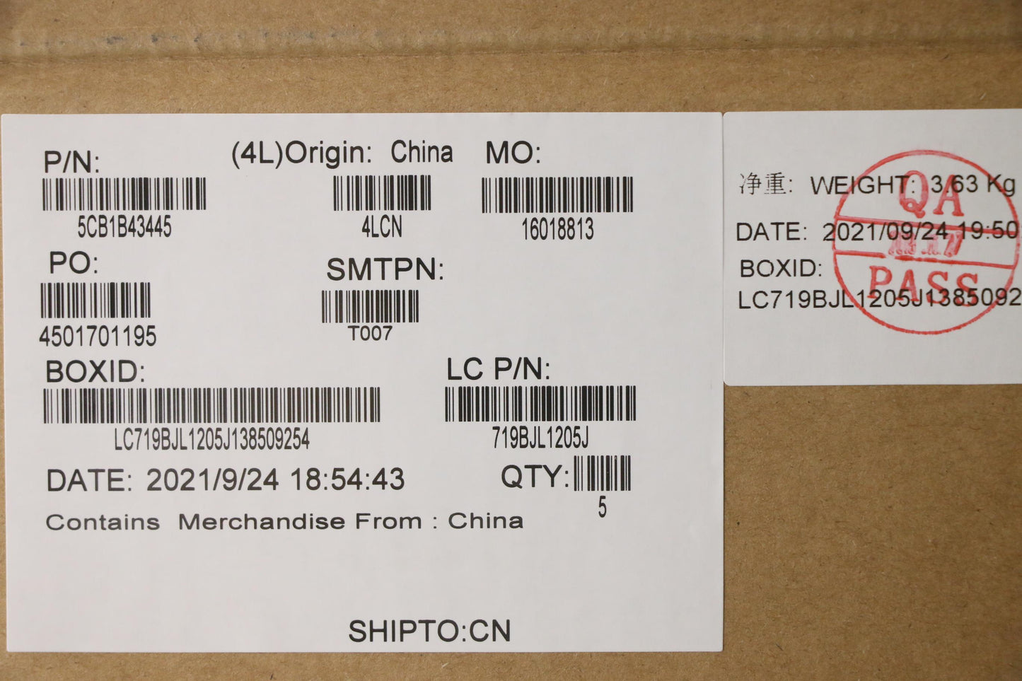 Lenovo Cover Upper Case Asm_Ger L82Fg - 5CB1B43445