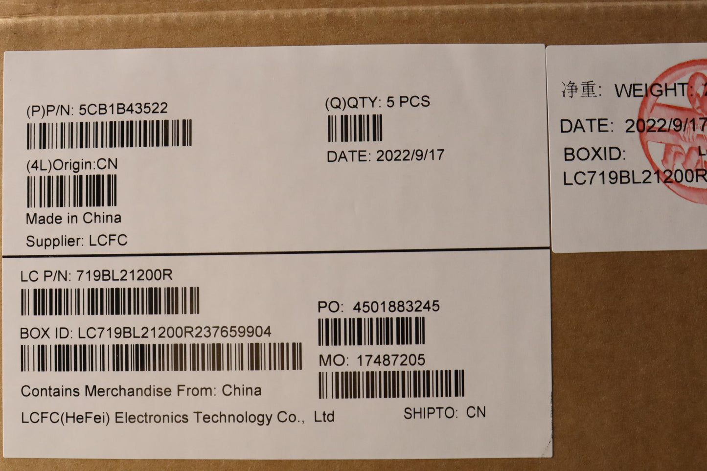 Lenovo Cover Upper Case Asm_Spa L82La - 5CB1B43522