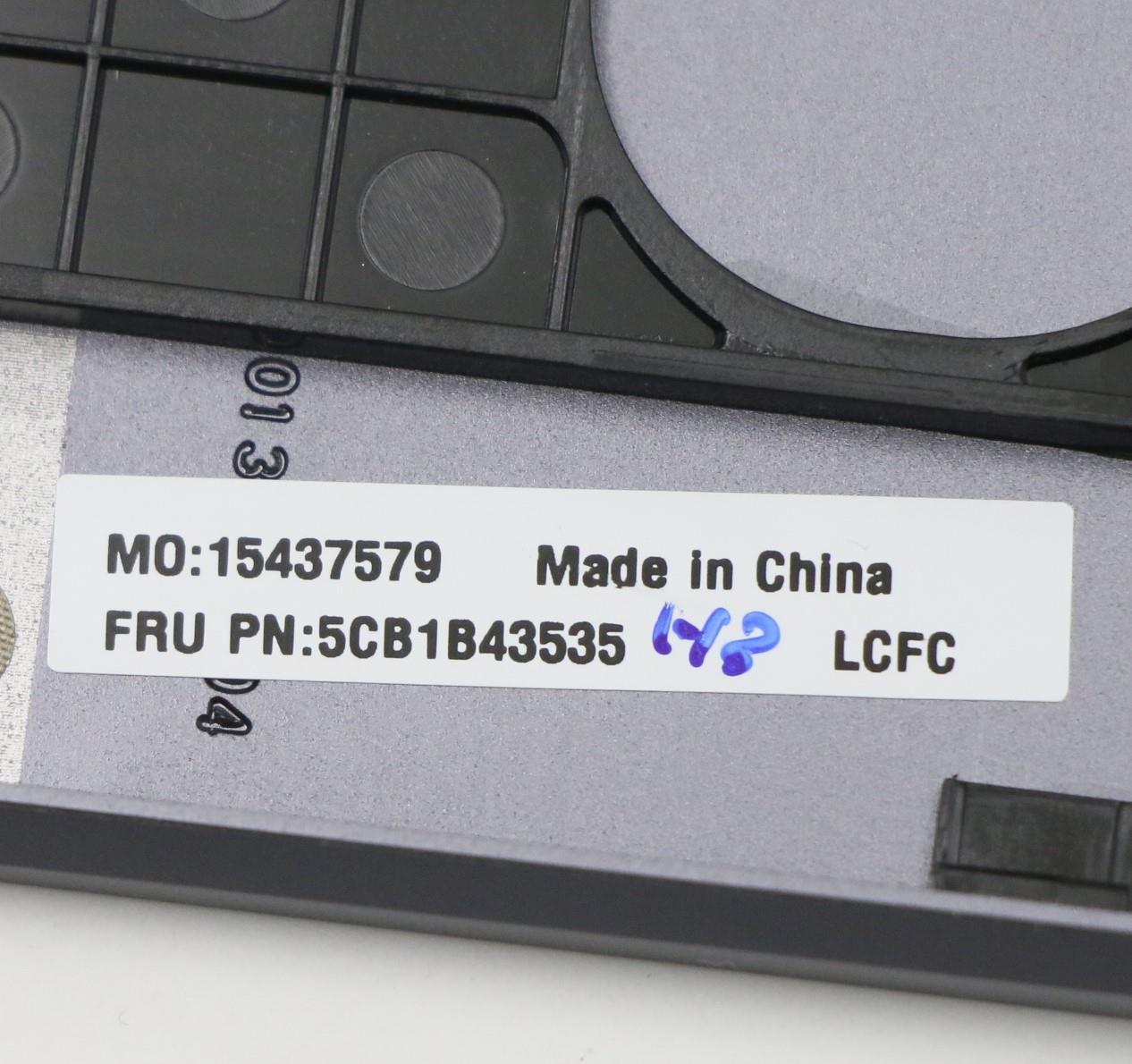 Lenovo Cover Upper Case Asm_Euro Engl - 5CB1B43535