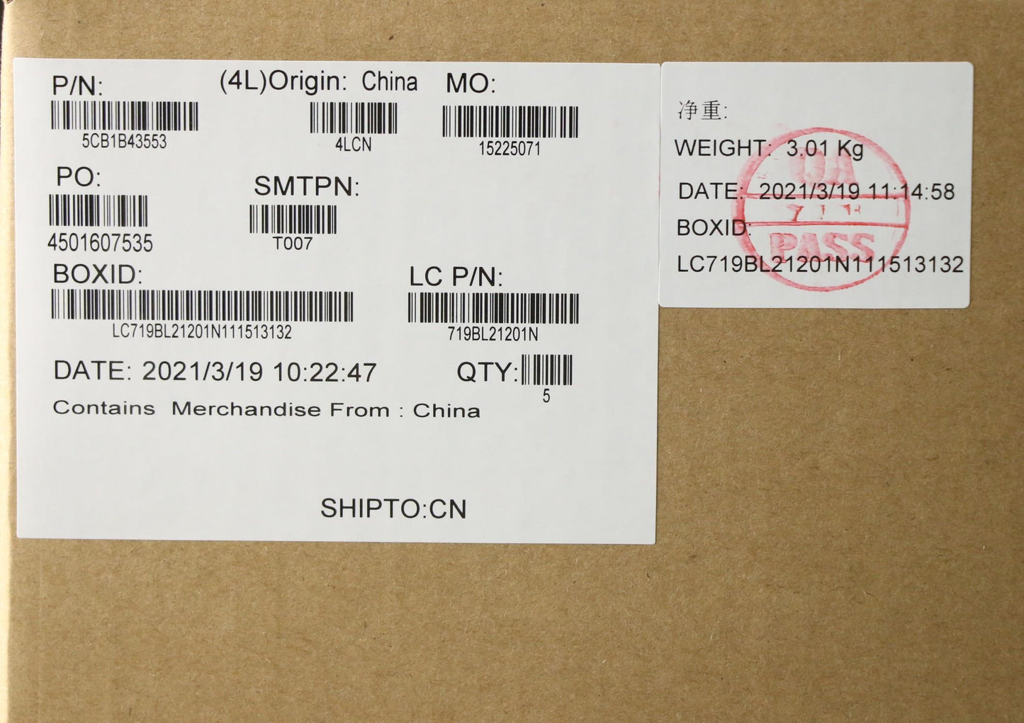 Lenovo Cover Upper Case Asm_Spa L82La - 5CB1B43553