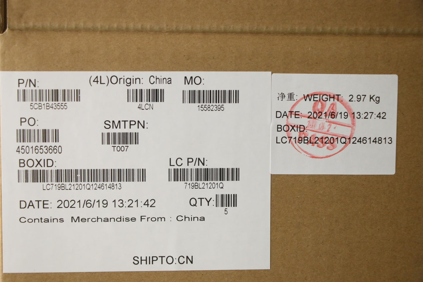 Lenovo Cover Upper Case Asm_Tc L82La - 5CB1B43555