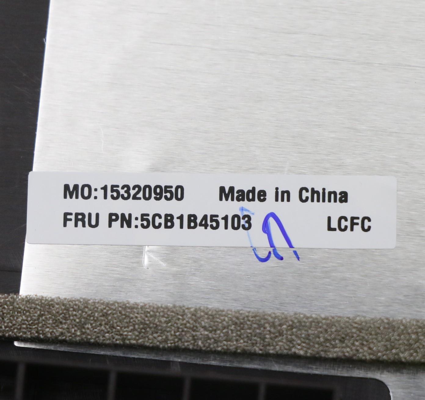 Lenovo Cover Upper Case Asm_Us L81W8D - 5CB1B45103