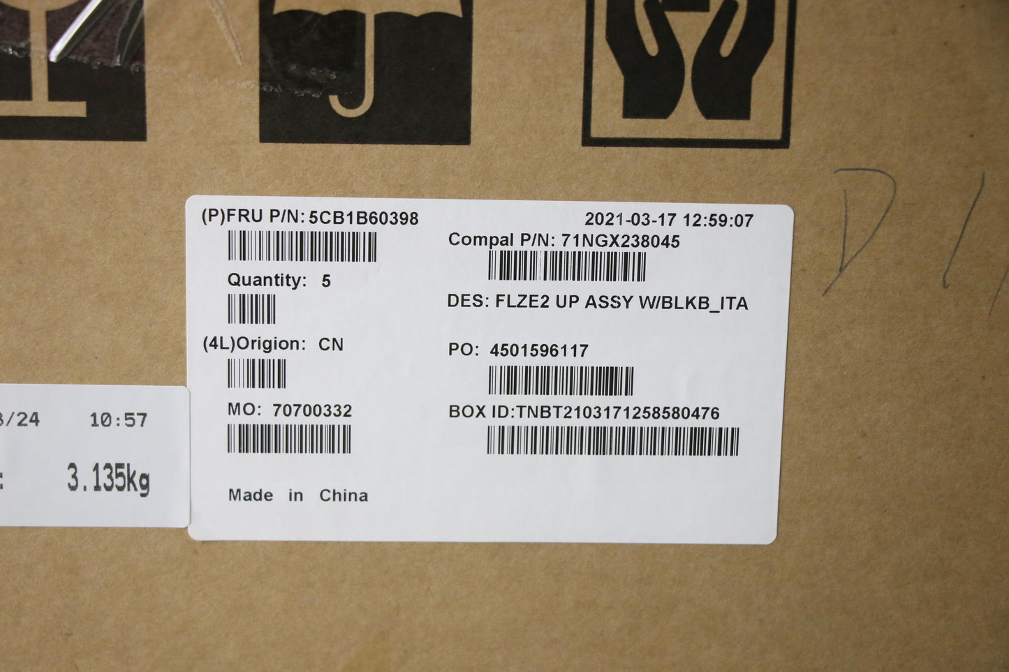 Lenovo Cover Upper Case Asm_Ita C 81X - 5CB1B60398