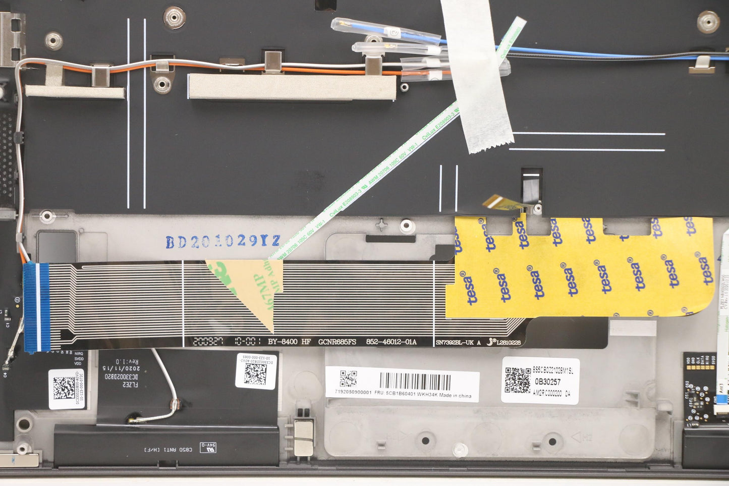 Lenovo Cover Upper Case Asm_Ger C 81X - 5CB1B60401