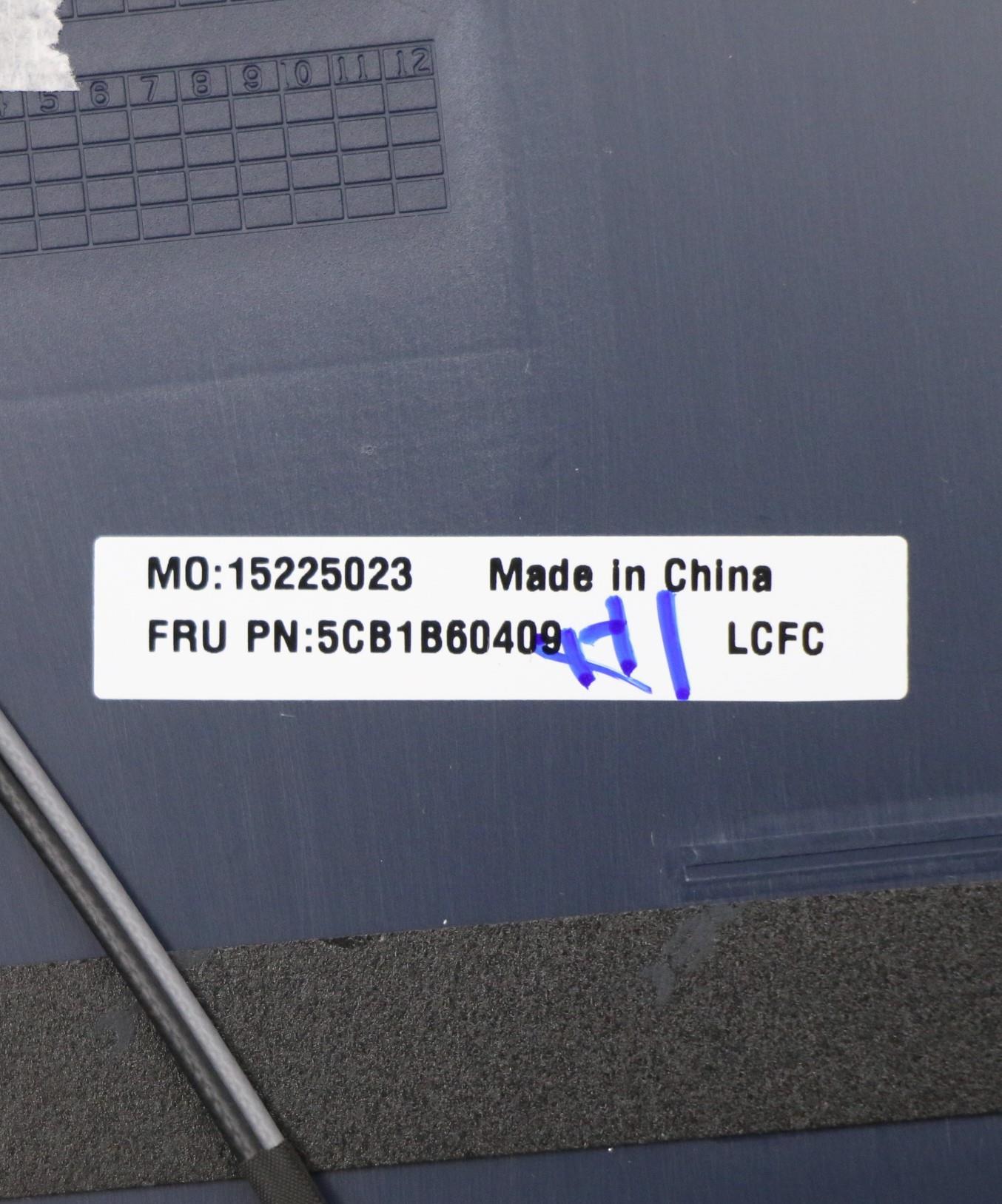 Lenovo LCD Cover L 82H7 A/B - 5CB1B60409