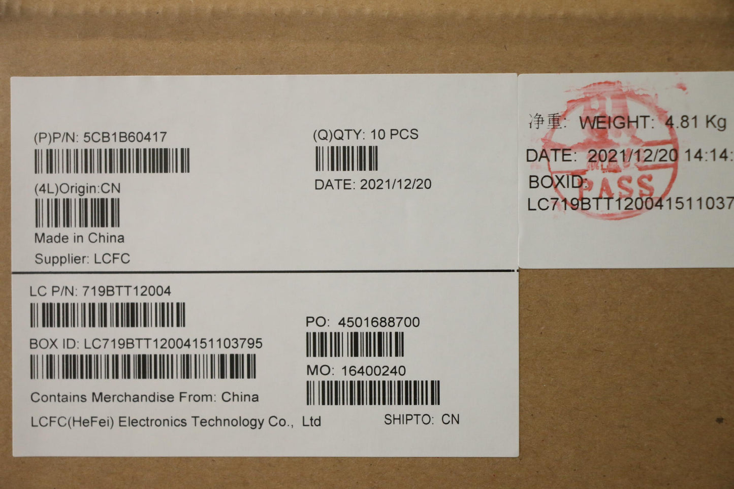 Lenovo Cover Lcd Cover L 82H8 G_Blue - 5CB1B60417