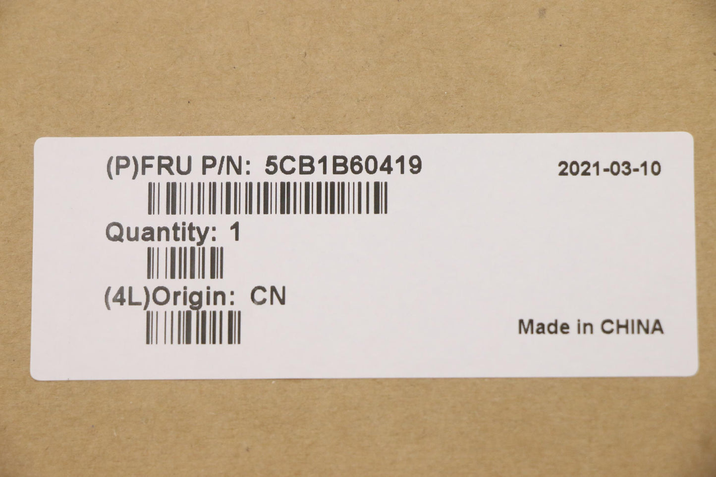 Lenovo Cover Lower Case L 82H8 W/Spon - 5CB1B60419