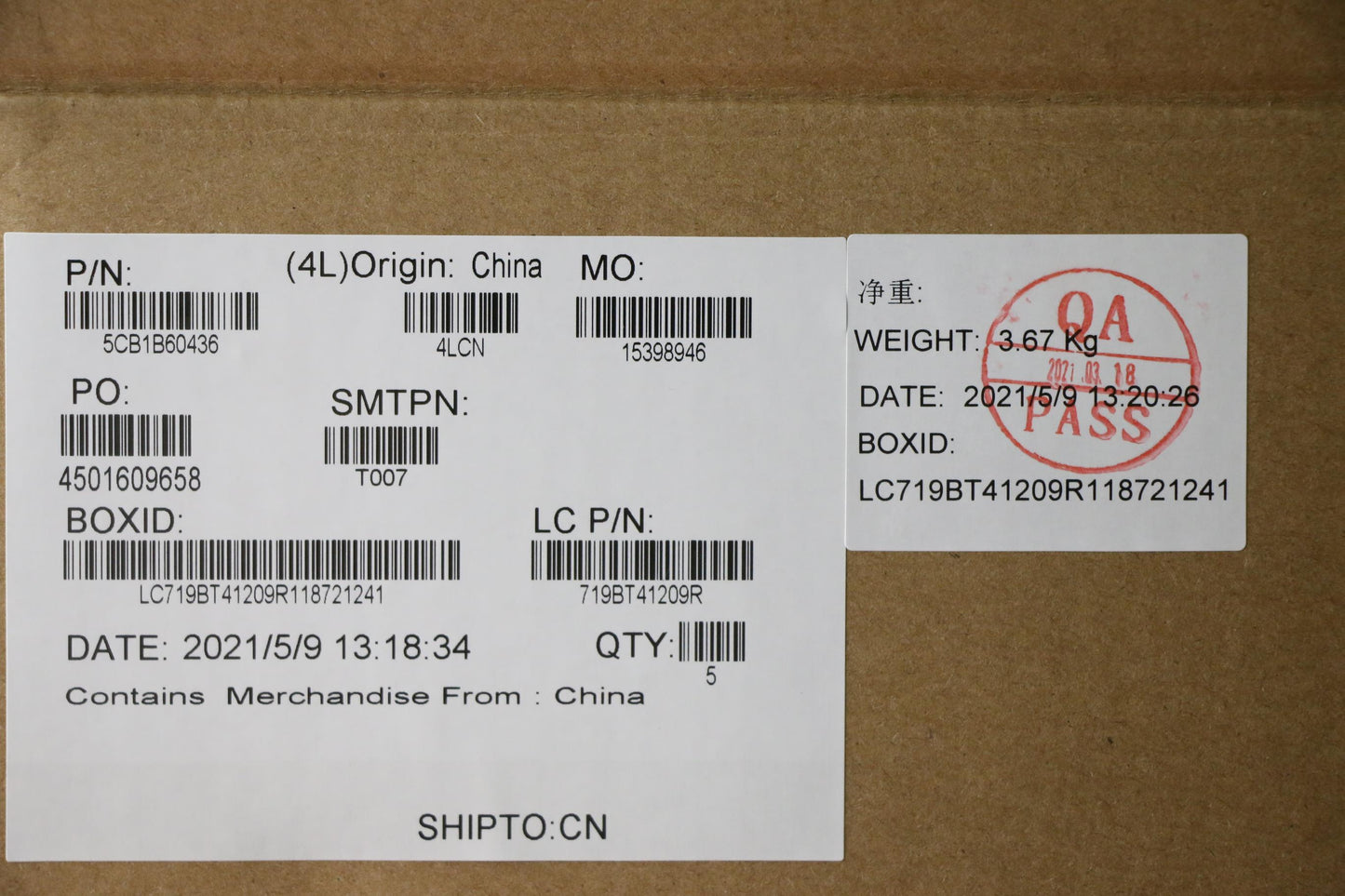 Lenovo Cover Uppercaseasm_Fra/Engl82H - 5CB1B60436
