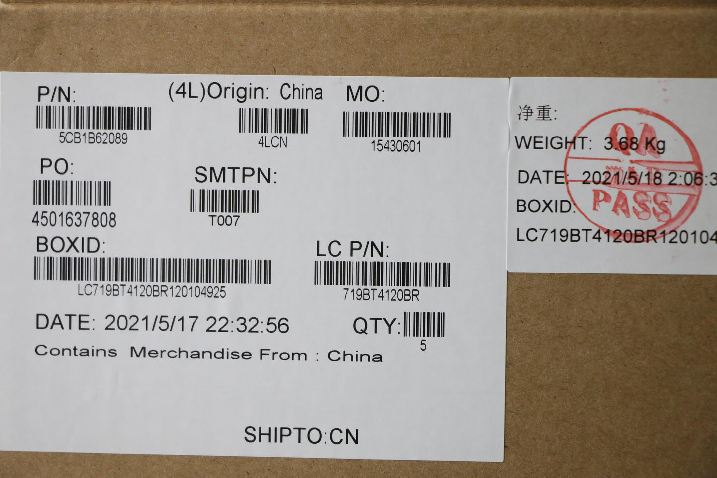 Lenovo Cover Upper Case Asm_Slv L82H8 - 5CB1B62089