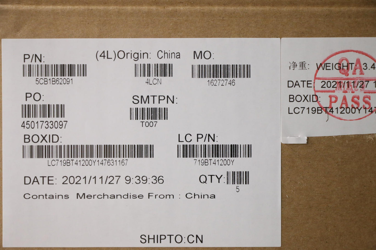Lenovo Cover Upper Case Asm_Sws L82H8 - 5CB1B62091