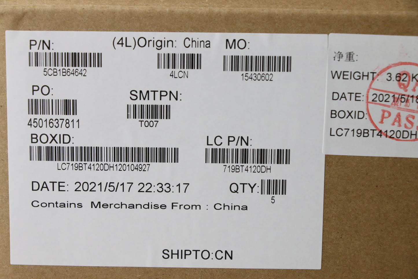Lenovo Cover Upper Case Asm_Fral82H8F - 5CB1B64642