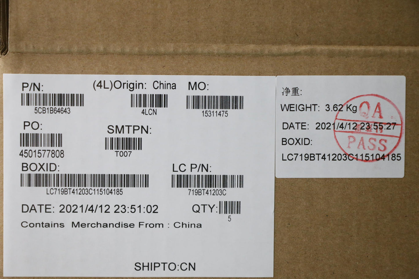 Lenovo Cover Upper Case Asm_Gerl82H8F - 5CB1B64643