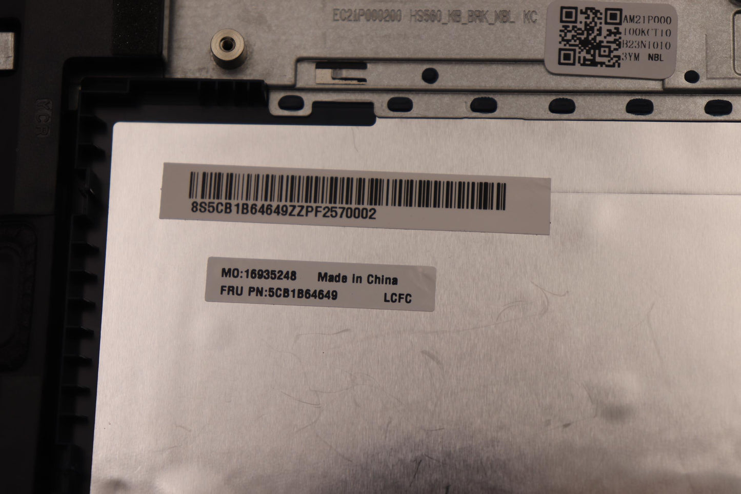 Lenovo Cover Uppercaseasm_Nordicl82H8 - 5CB1B64649