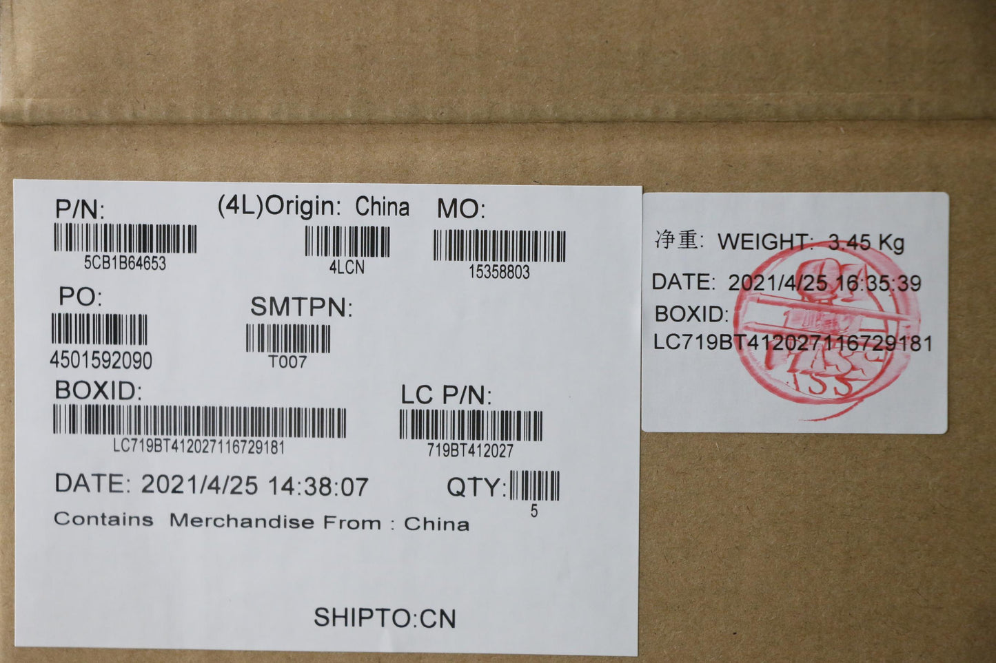 Lenovo Cover Upper Case Asm_Swsl82H8F - 5CB1B64653