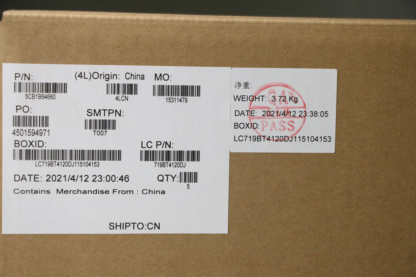 Lenovo Cover Upper Case Asm_Ara L82H8 - 5CB1B64660