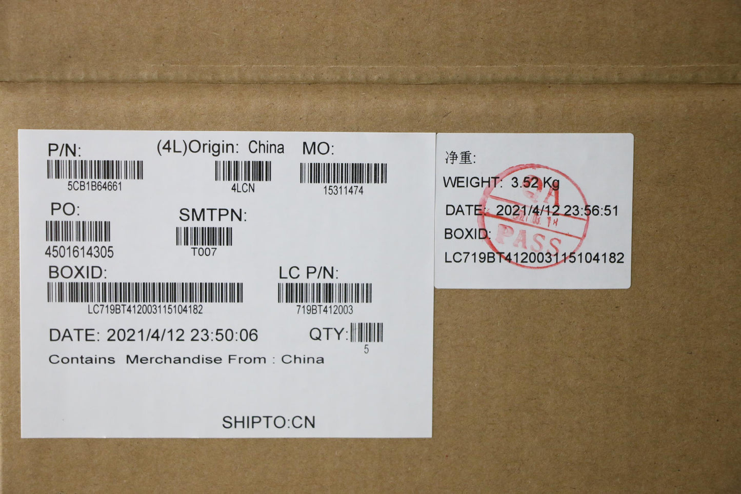 Lenovo Cover Upper Case Asm_Bel L82H8 - 5CB1B64661