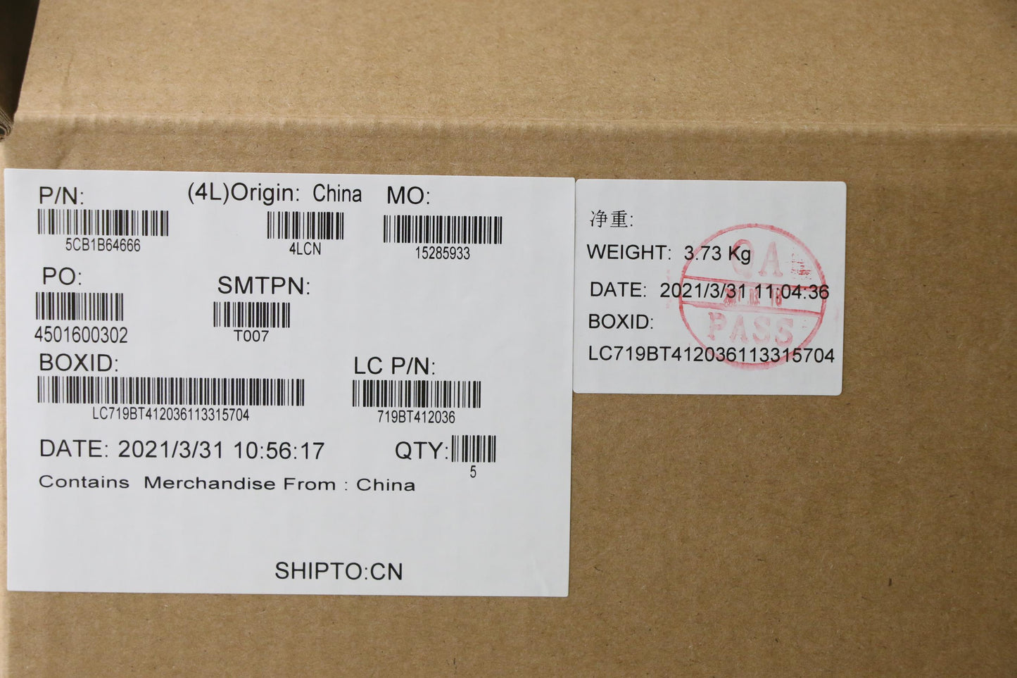 Lenovo Cover Uppercaseasm_Euro Engl82 - 5CB1B64666