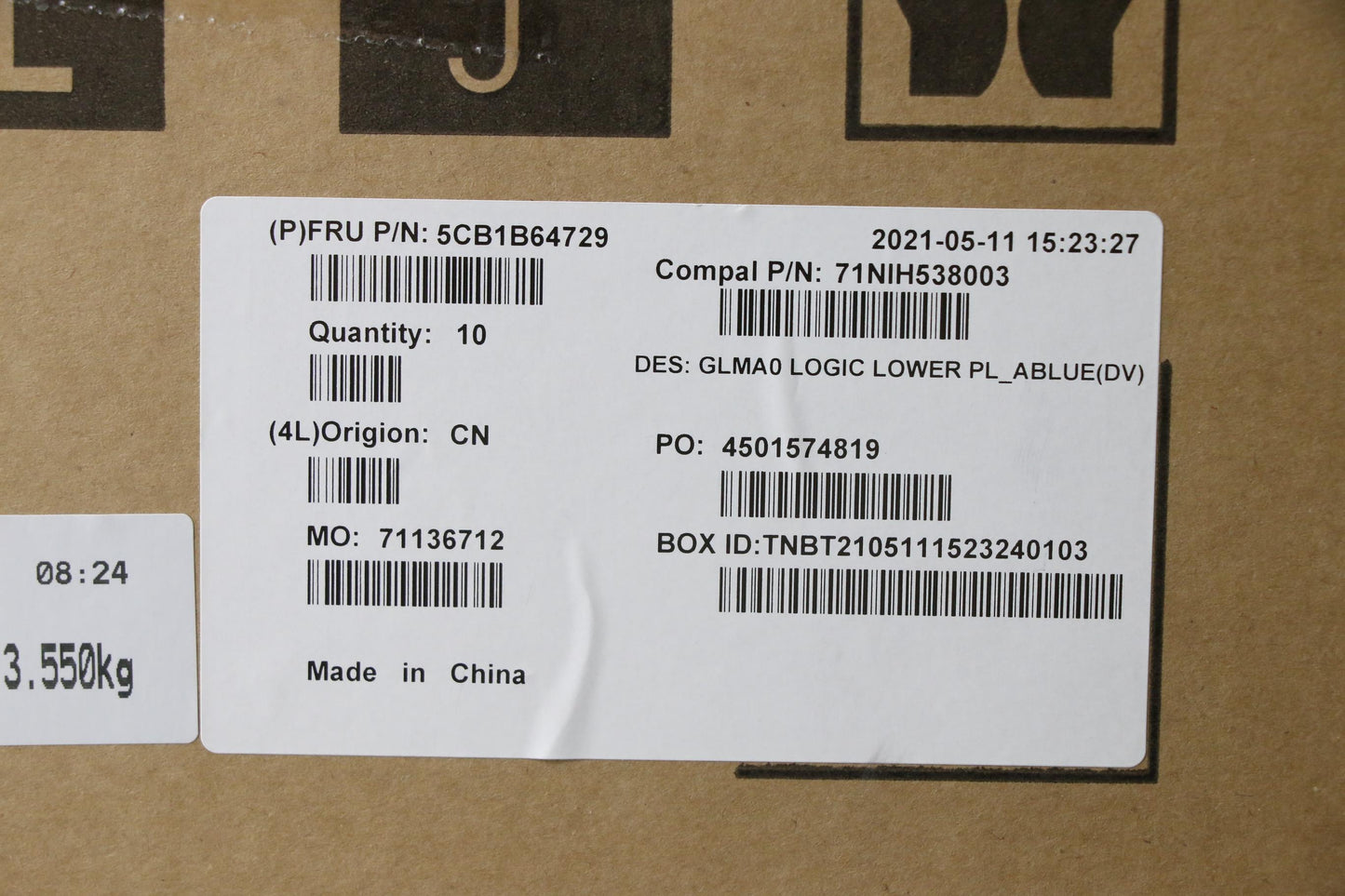 Lenovo Cover Lower Case C 82Fe Pl_Blu - 5CB1B64729