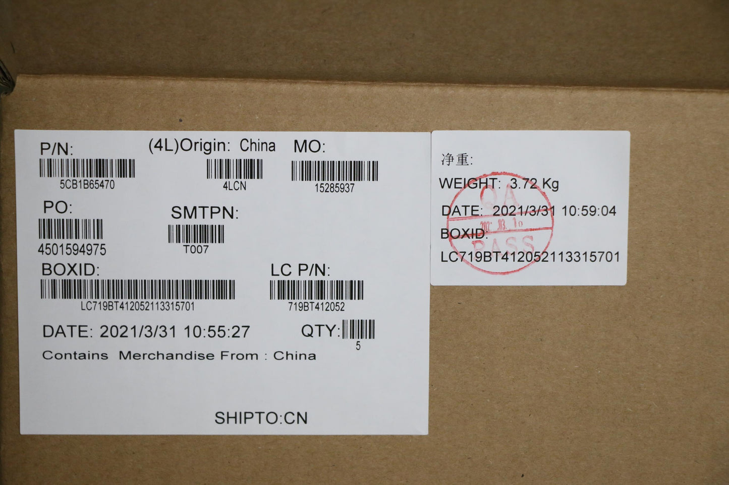 Lenovo Cover Uppercaseasm_Nordicl82H8 - 5CB1B65470