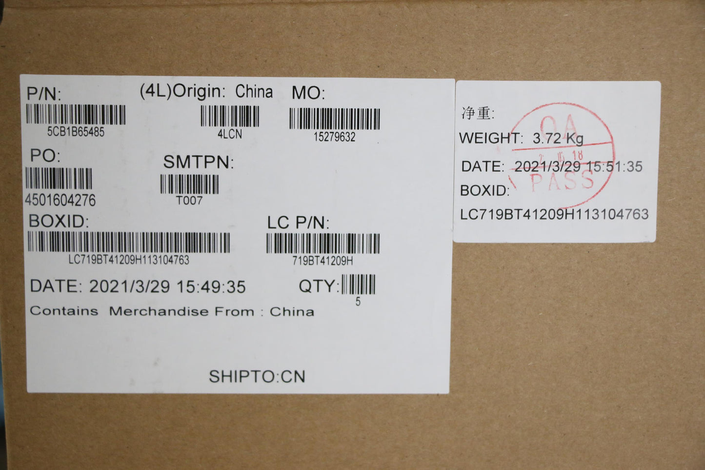 Lenovo Cover Upper Case Asm_Thail82H8 - 5CB1B65485