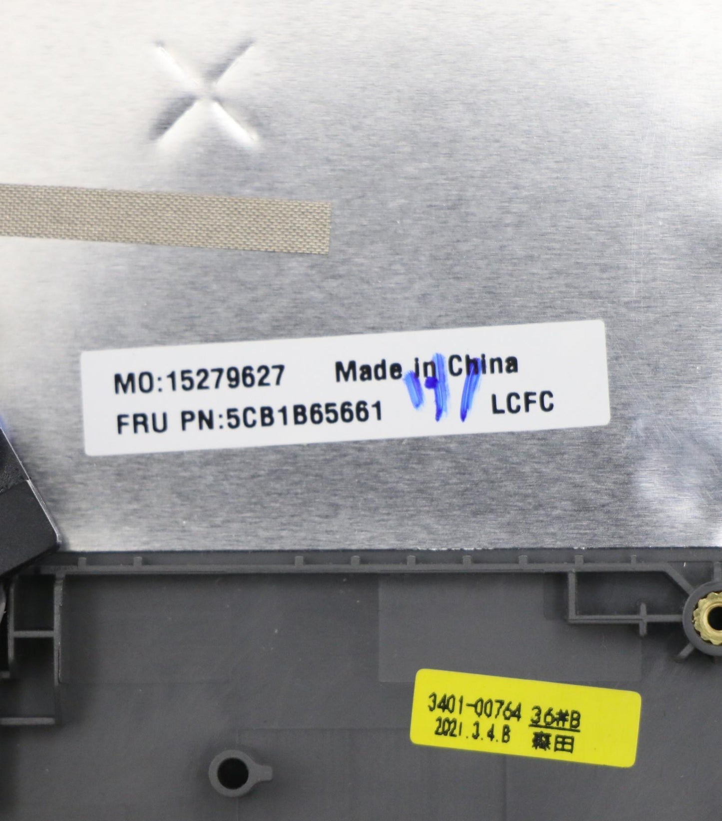 Lenovo Cover Upper Case Asm_Engl82H8F - 5CB1B65661