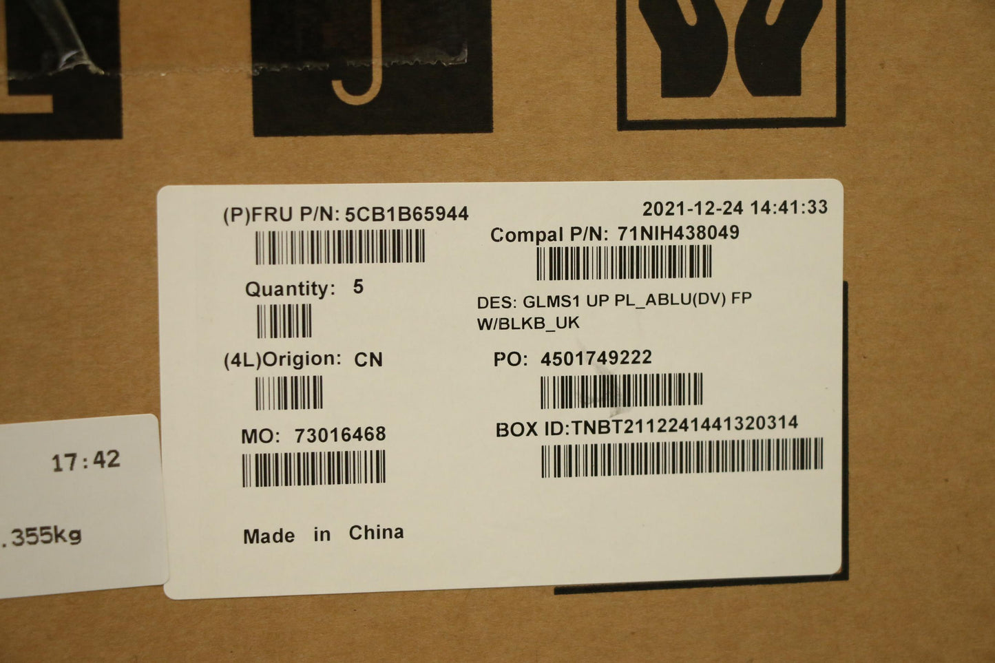 Lenovo Cover Uppercase_Uke C82Fe Plbu - 5CB1B65944