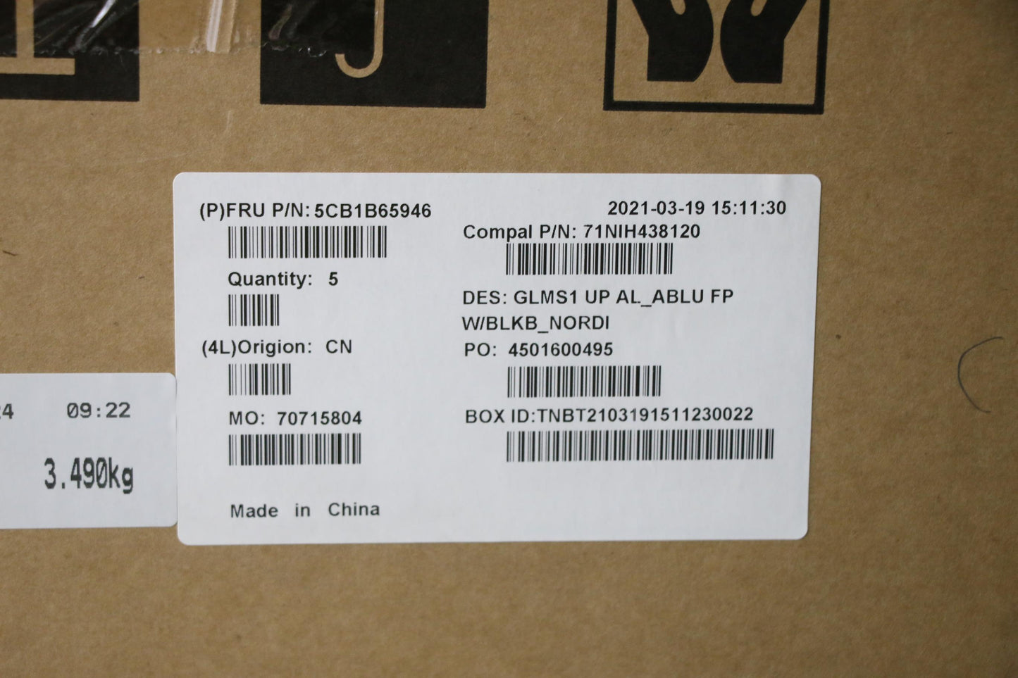 Lenovo Cover Uppercase_Nordic C82Fe A - 5CB1B65946