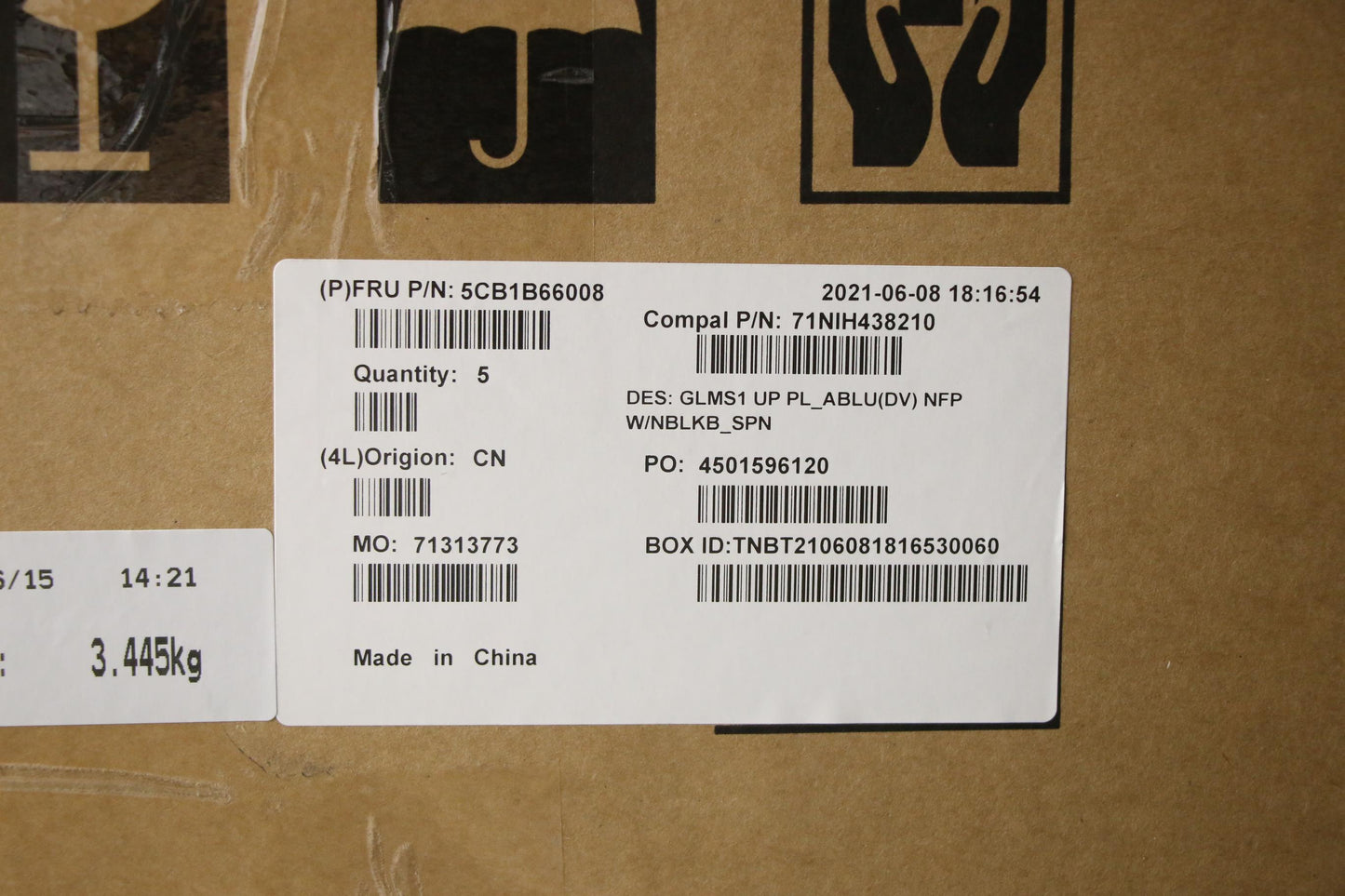 Lenovo Cover Uppercase_Spa C82Fe Plbu - 5CB1B66008