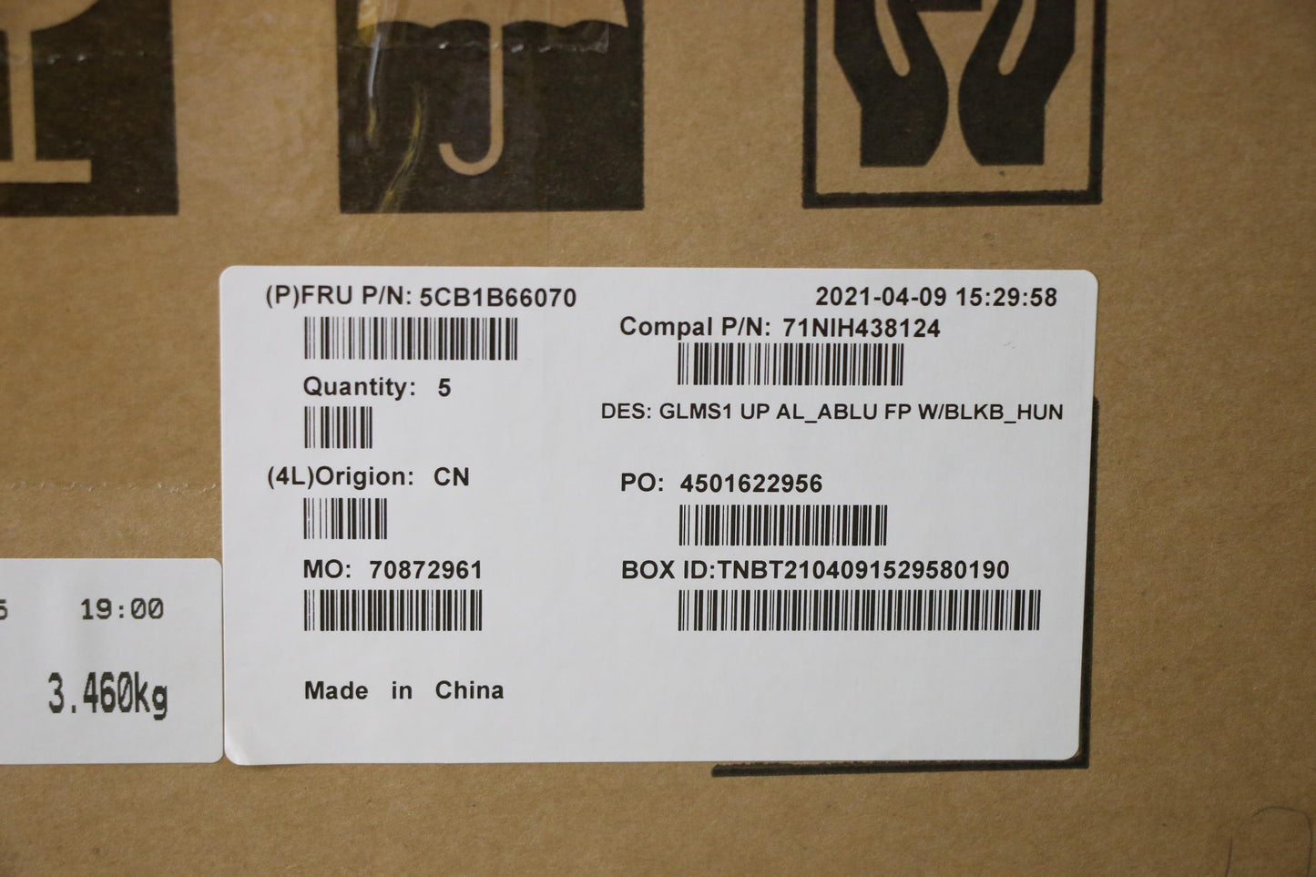 Lenovo Cover Uppercase_Hun C82Fe Albu - 5CB1B66070