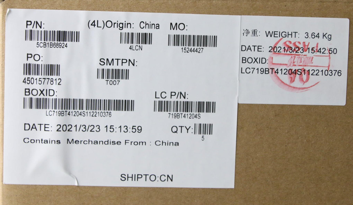 Lenovo Cover Upper Case Asm_Gerl82H8F - 5CB1B68924