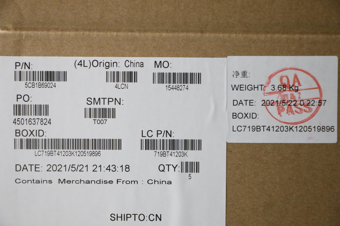 Lenovo Cover Upper Case Asm_Slv L82H8 - 5CB1B69024