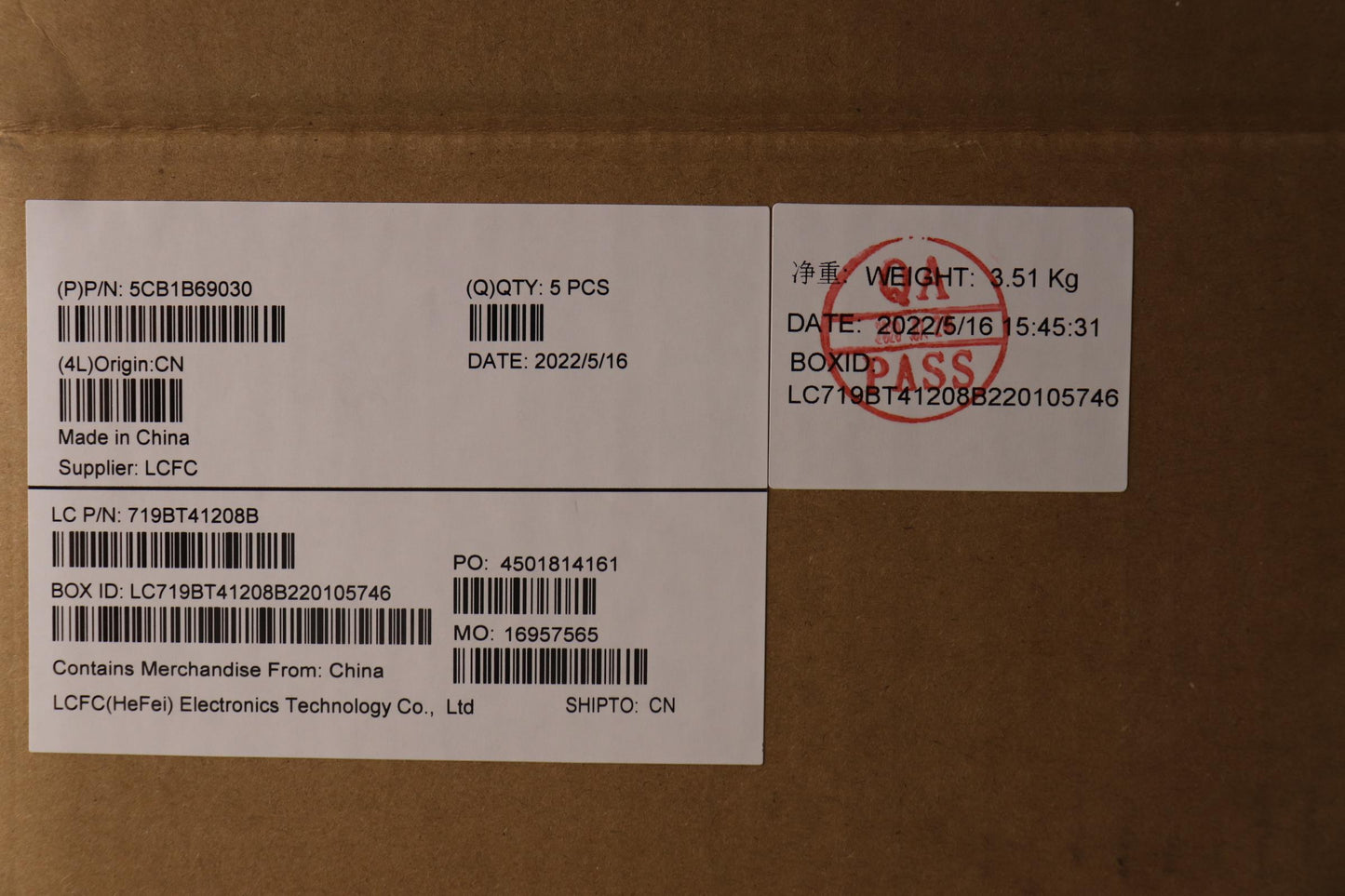 Lenovo Cover Upper Case Asm_Uke L82H8 - 5CB1B69030
