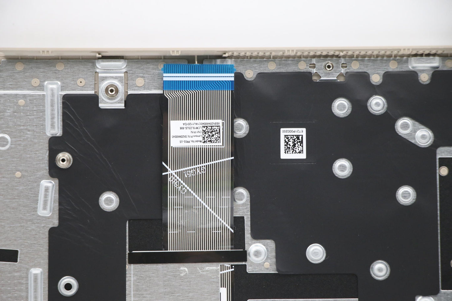 Lenovo C-Cover with USA English Keyboard, Sand Color, Non-Backlit, with Fingerprint Reader - 5CB1B69033