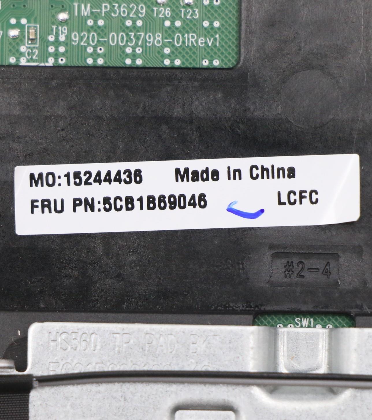 Lenovo Cover Upper Case Asm_Gerl82H8F - 5CB1B69046